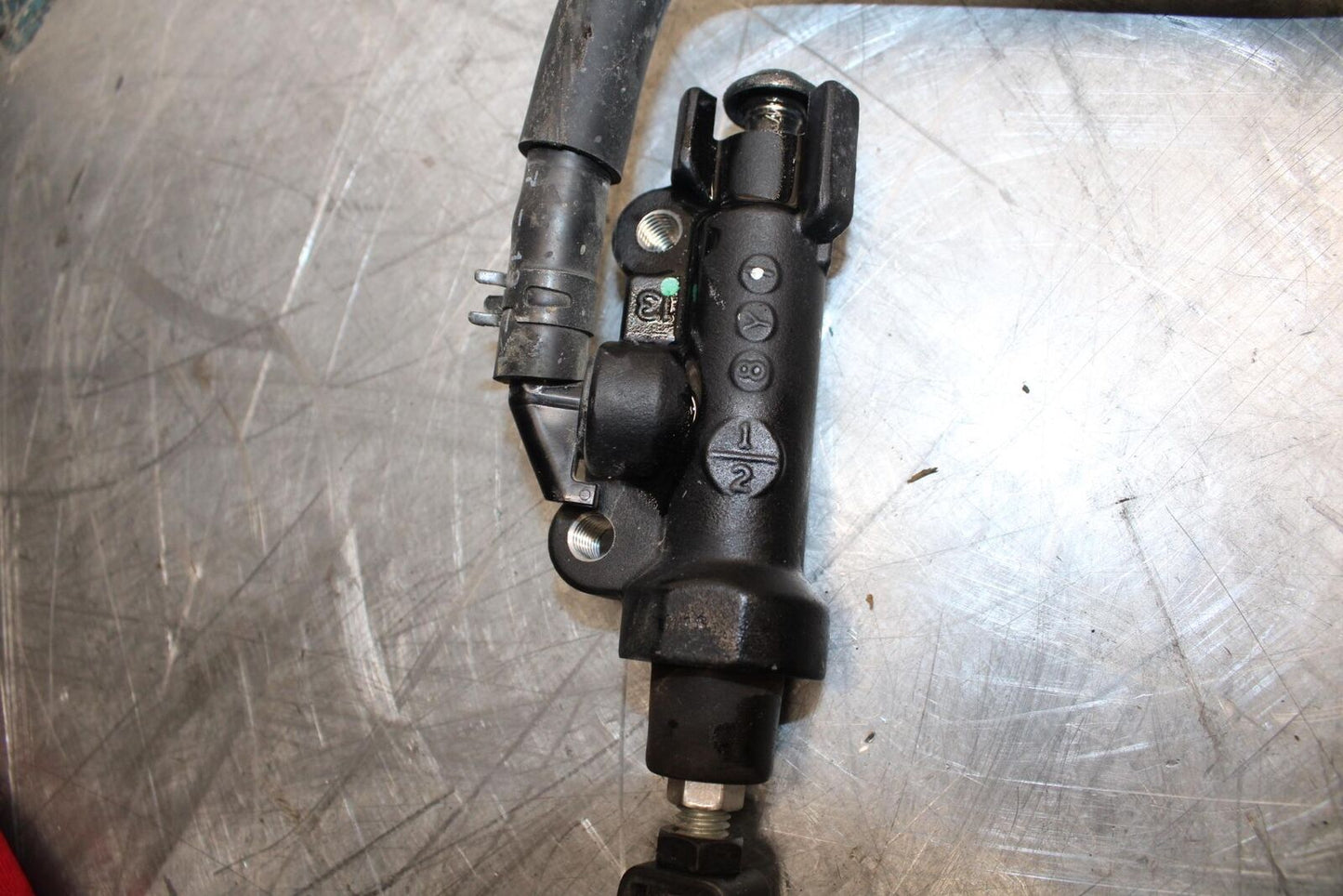 17-19 YAMAHA FZ09 REAR BREMBO BRAKE MASTER CYLINDER W RESERVOIR BB480