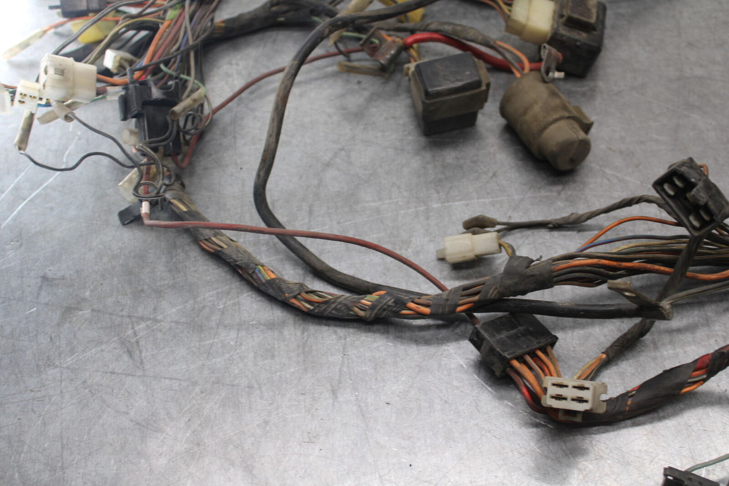 85-86 SUZUKI MADURA 1200 MAIN ENGINE WIRING HARNESS MOTOR WIRE LOOM BB691