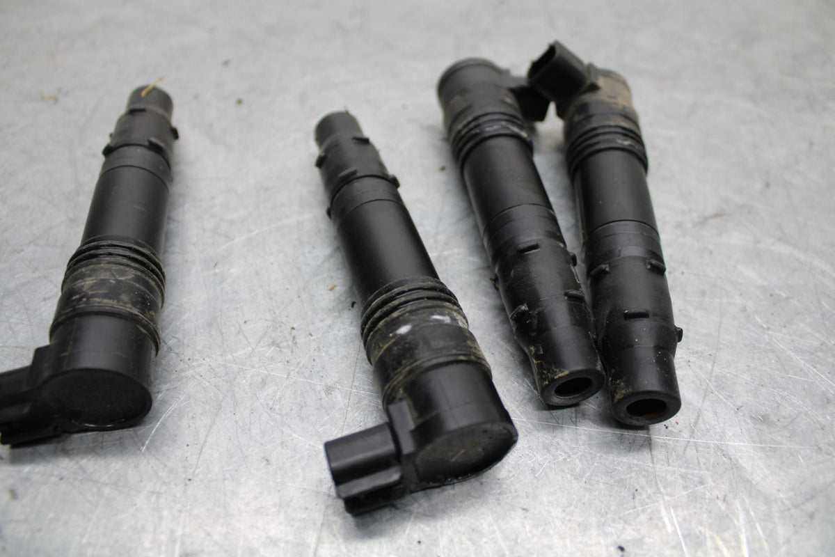11-15 KAWASAKI ZX1000R IGNITION COILS COIL SPARK PLUG CAPS BB445