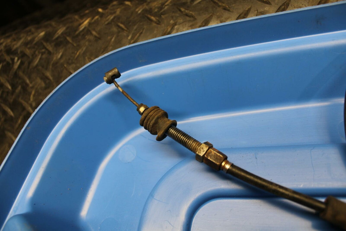 85-86 SUZUKI QUADRACER 250 CLUTCH CABLE THROTTLE LINE SPARES BB210