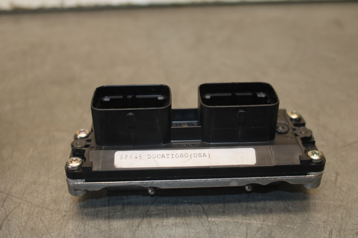 12-13 DUCATI STREETFIGHTER 848 ECU COMPUTER CONTROLLER UNIT BLACK BOX ECM BB705