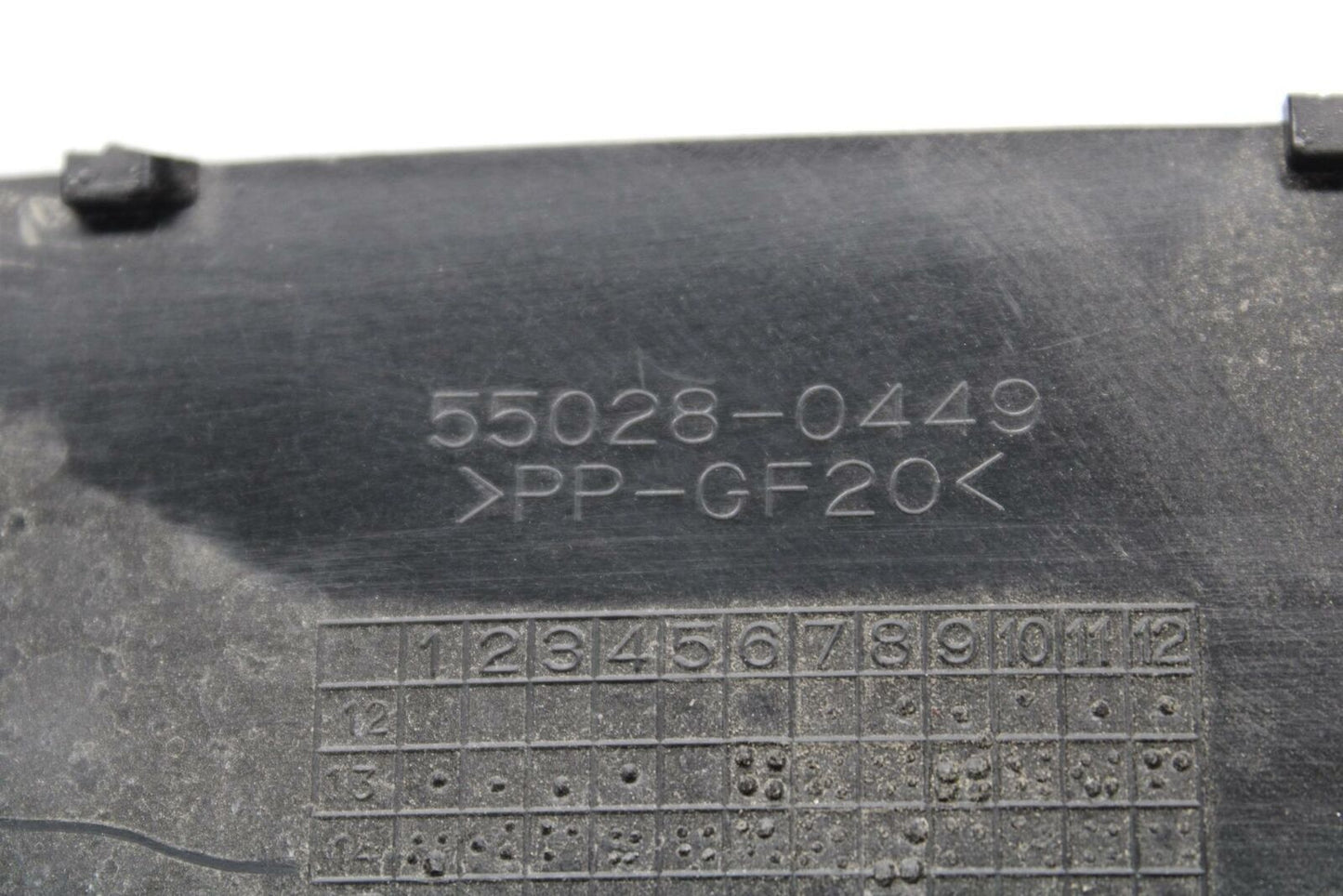 13-18 KAWASAKI NINJA ZX6R RIGHT LEFT INNER FAIRINGS COWLS PANELS TRIMS BB240