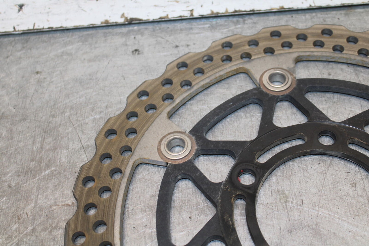 19-23 KAWASAKI NINJA ZX6R FRONT LEFT RIGHT BRAKE ROTORS DISCS BB701
