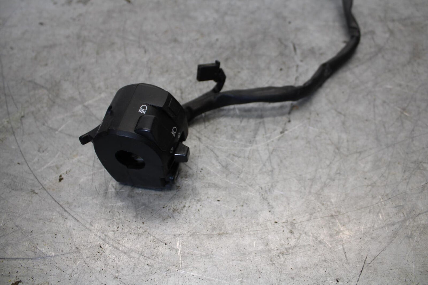 13-17 KAWASAKI NINJA 300 LEFT CLIP ON HANDLE HORN SIGNALS SWITCH BB429