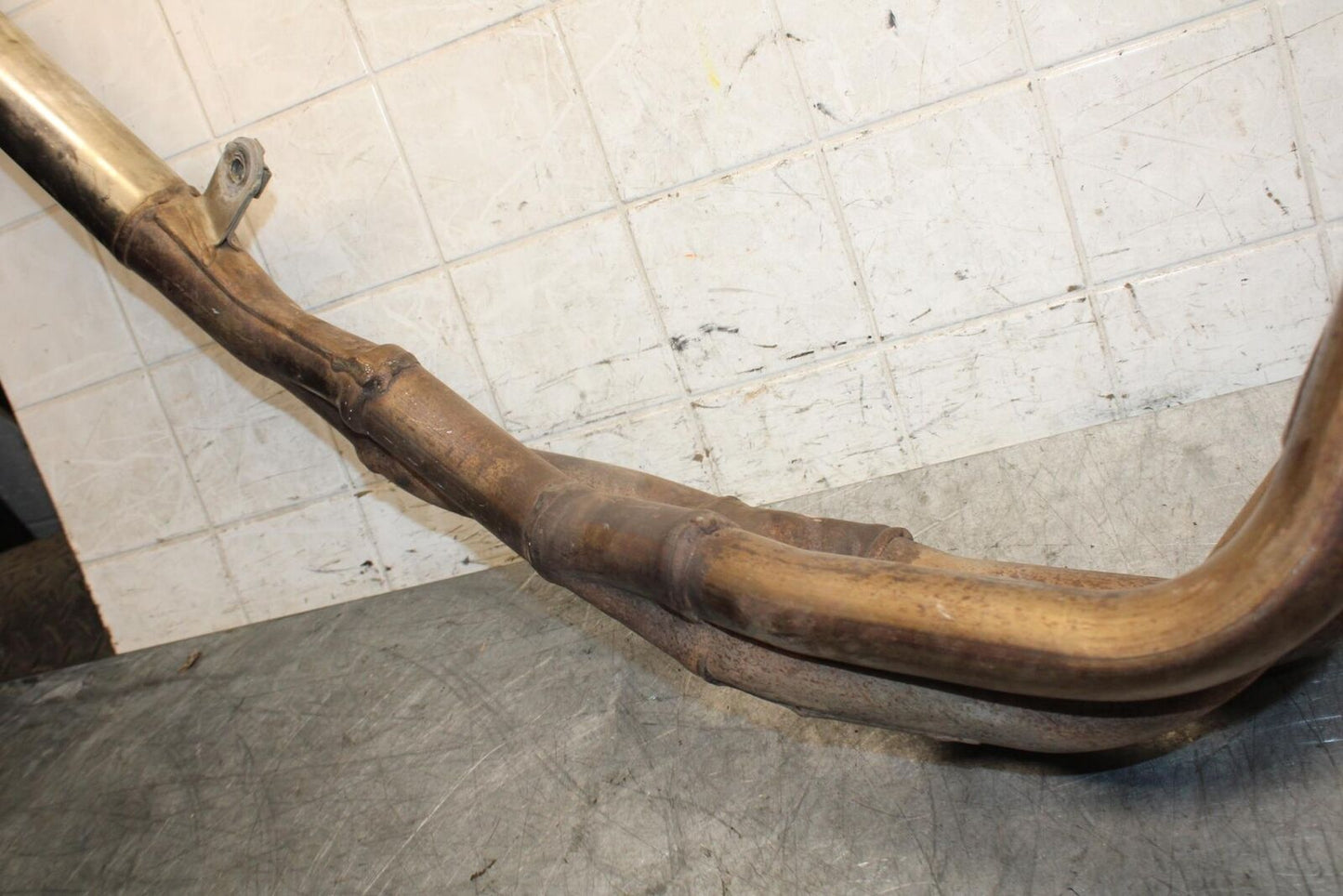 2003 Suzuki GSXR750 EXHAUST HEADER PIPES MANIFOLD 14100-35F10 bb402