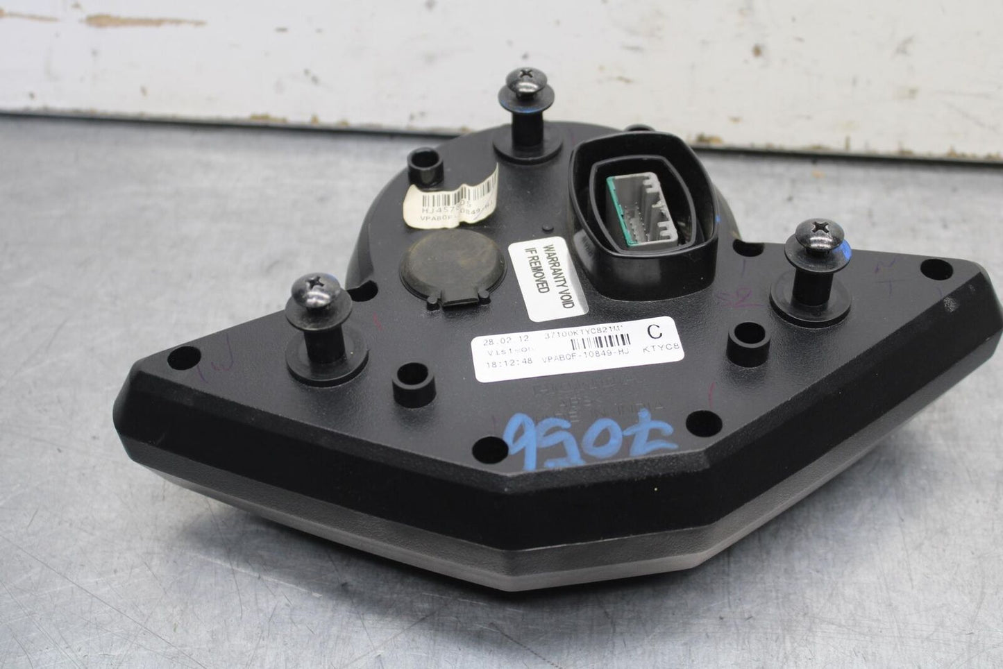 11-19 HONDA CBR125R SPEEDO TACH GAUGES DISPLAY CLUSTER SPEEDOMETER BB105