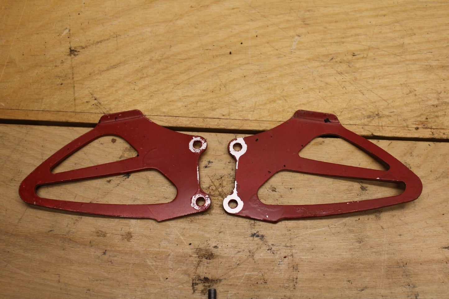 01-06 HONDA CBR600F4I SPRAY PAINTED LEFT RIGHT REARSET HEEL GUARDS COVERS BB314