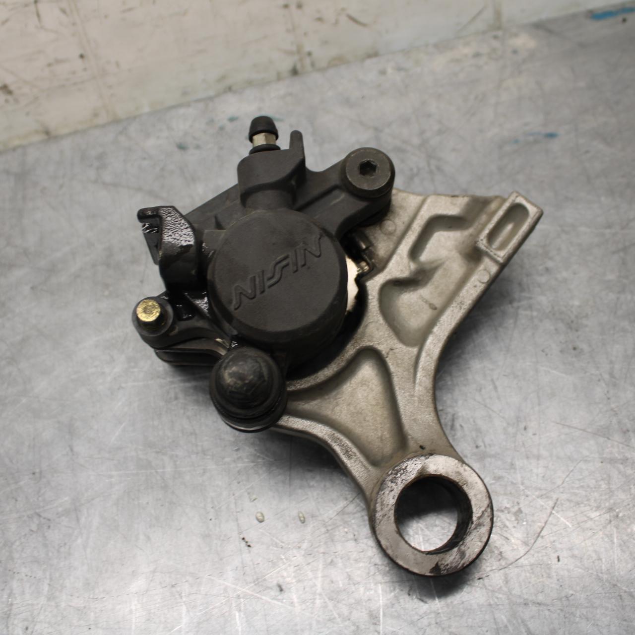 05-06 HONDA CBR600RR REAR BACK BRAKE CALIPER W MOUNT BRACKET BB479