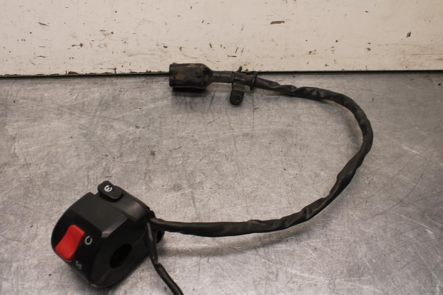 15-16 KAWASAKI EX300 RIGHT CLIP ON HANDLE KILL OFF START SWITCH BB635