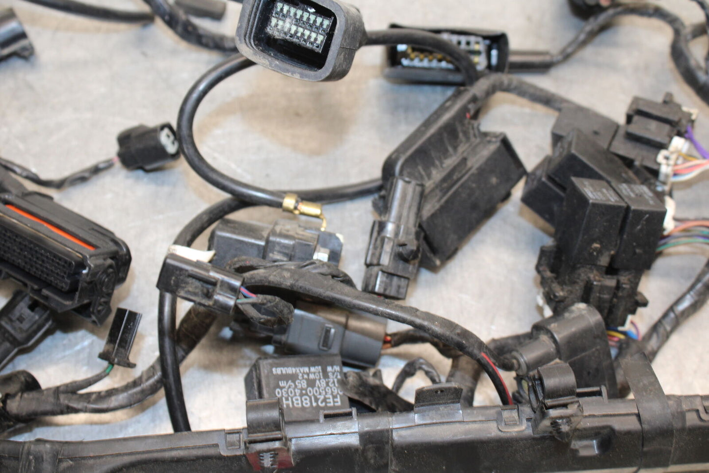 14-15 TRIUMPH STREET TRIPLE R MAIN ENGINE WIRING HARNESS MOTOR WIRE LOOM BB441