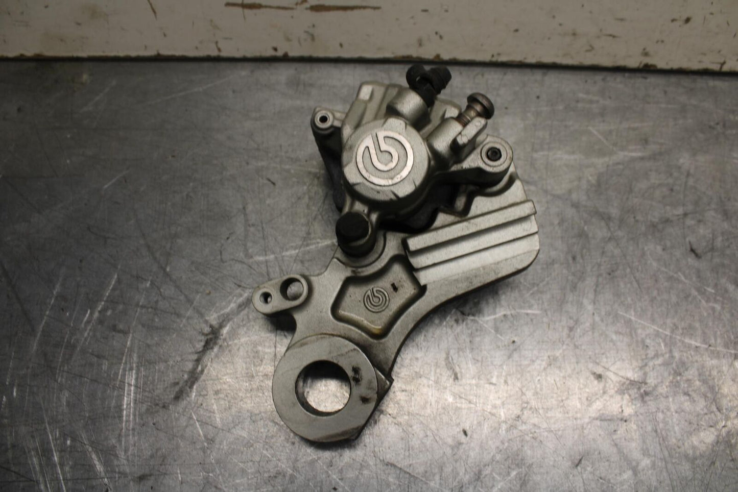 16-18 KTM 690 DUKE REAR BACK BRAKE CALIPER W MOUNT BRACKET BB631