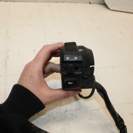 03-05 SUZUKI SV1000 LEFT CLIP ON HANDLE HORN SIGNALS SWITCH SWITCHES BB405