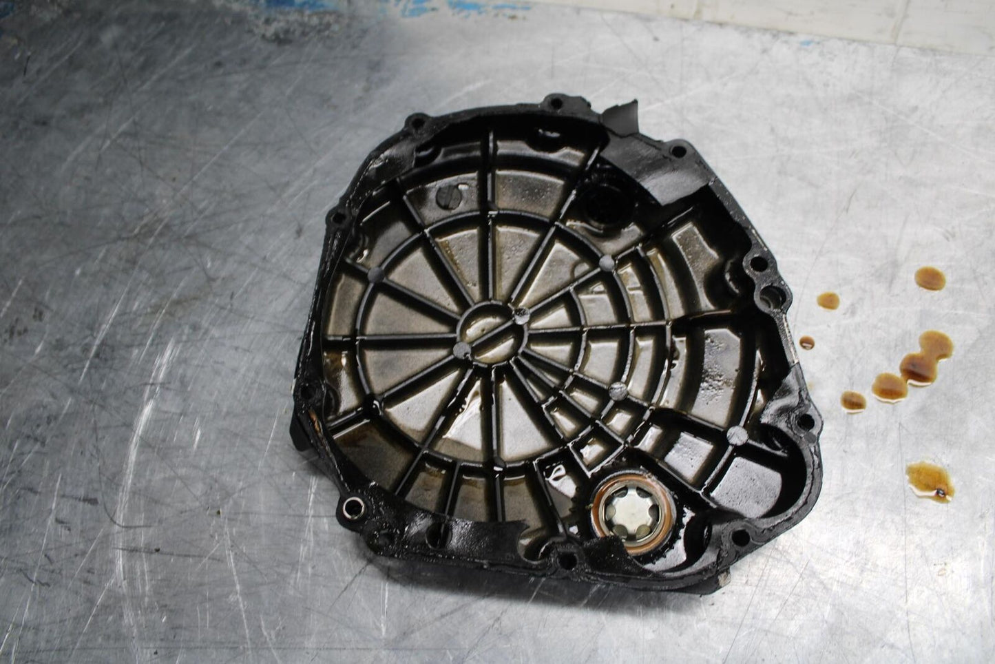 04-05 SUZUKI GSXR600 CLUTCH SIDE ENGINE MOTOR COVER 11340-35F00 BB329