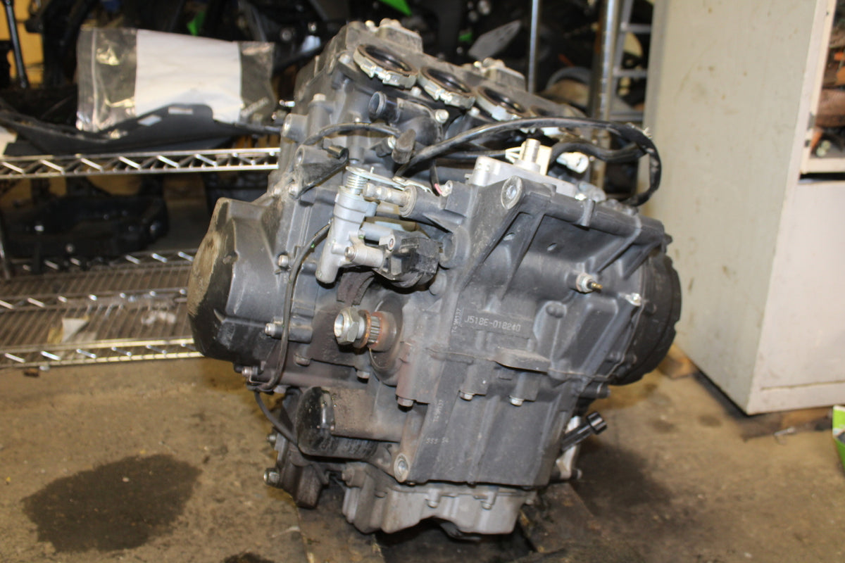 09-15 YAMAHA FZ6R ENGINE MOTOR BB719