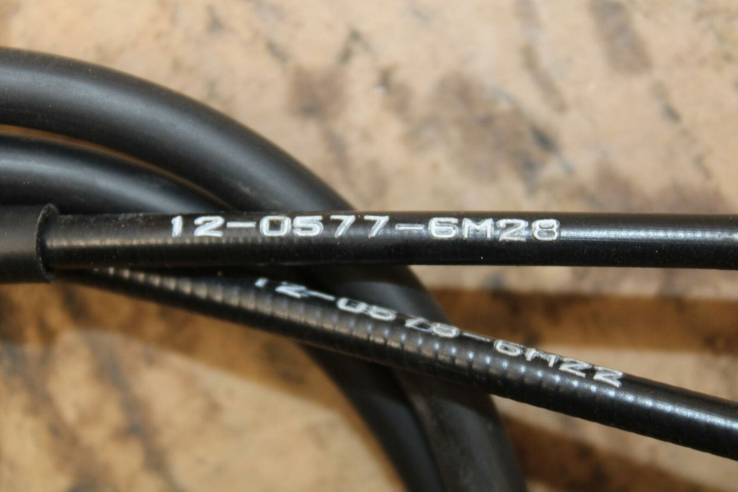 17 KAWASAKI NINJA 300 THROTTLE CABLES LINES 54012-0577 54012-0578 BB213