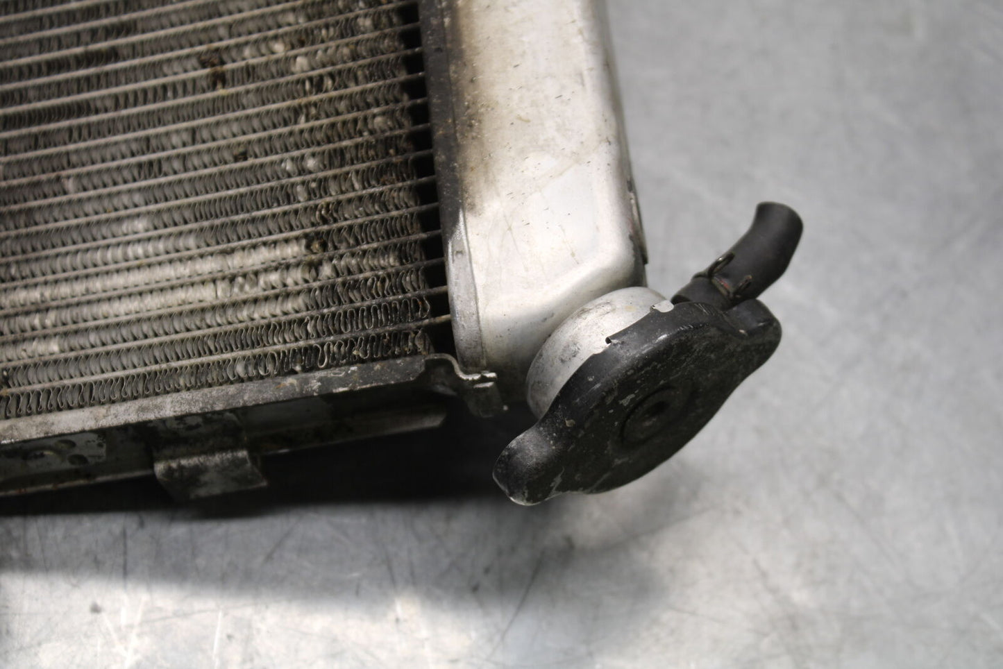 09-12 KAWASAKI NINJA ZX6R ZX600R ENGINE RADIATOR MOTOR COOLING RADIATER BB656