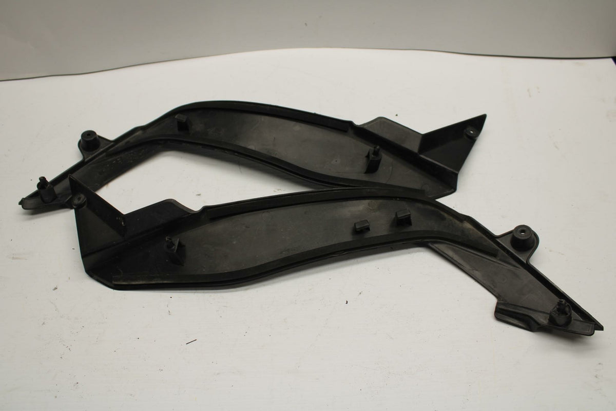 11-12 KAWASAKI Z1000 RIGHT LEFT FUEL TANK PANELS COVERS TRIM SET COWLS BB249