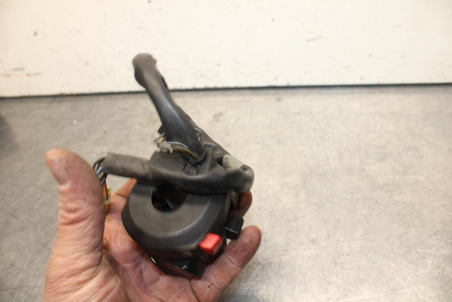 08-10 SUZUKI GSXR 600 750 LEFT CLIP ON HANDLE HORN SIGNALS SWITCH BB101