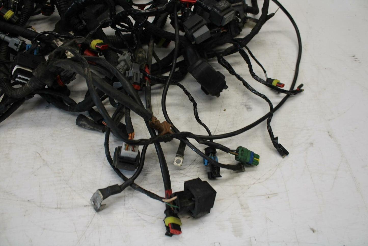 10-11 APRILIA RSV4 MAIN ENGINE WIRING HARNESS MOTOR WIRE LOOM BB268