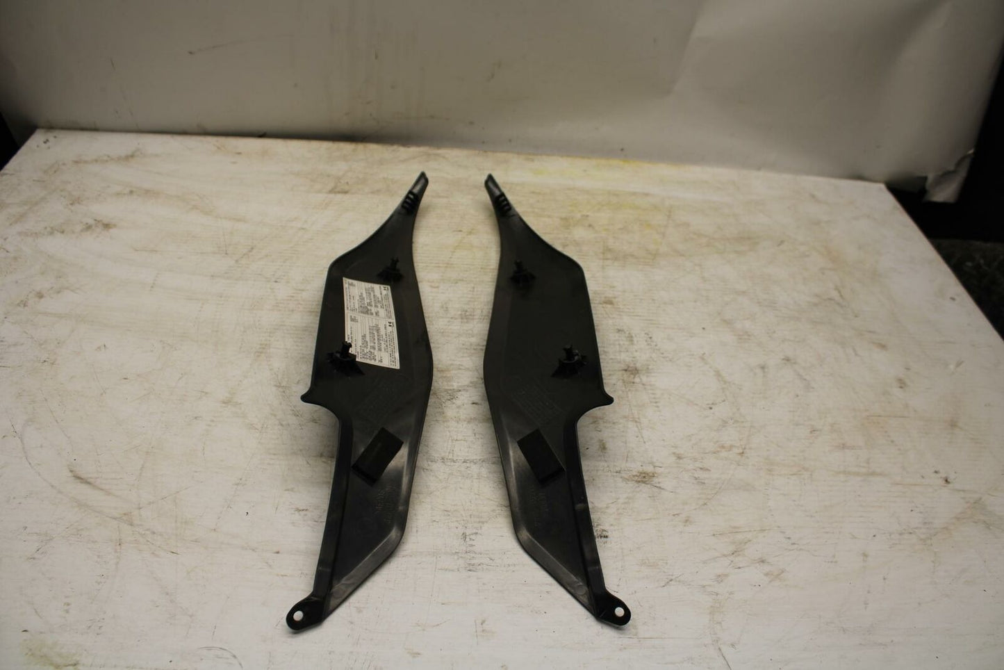 11-12 KAWASAKI NINJA 400 EX400 C RIGHT LEFT GAS FUEL TANK PANELS BB358