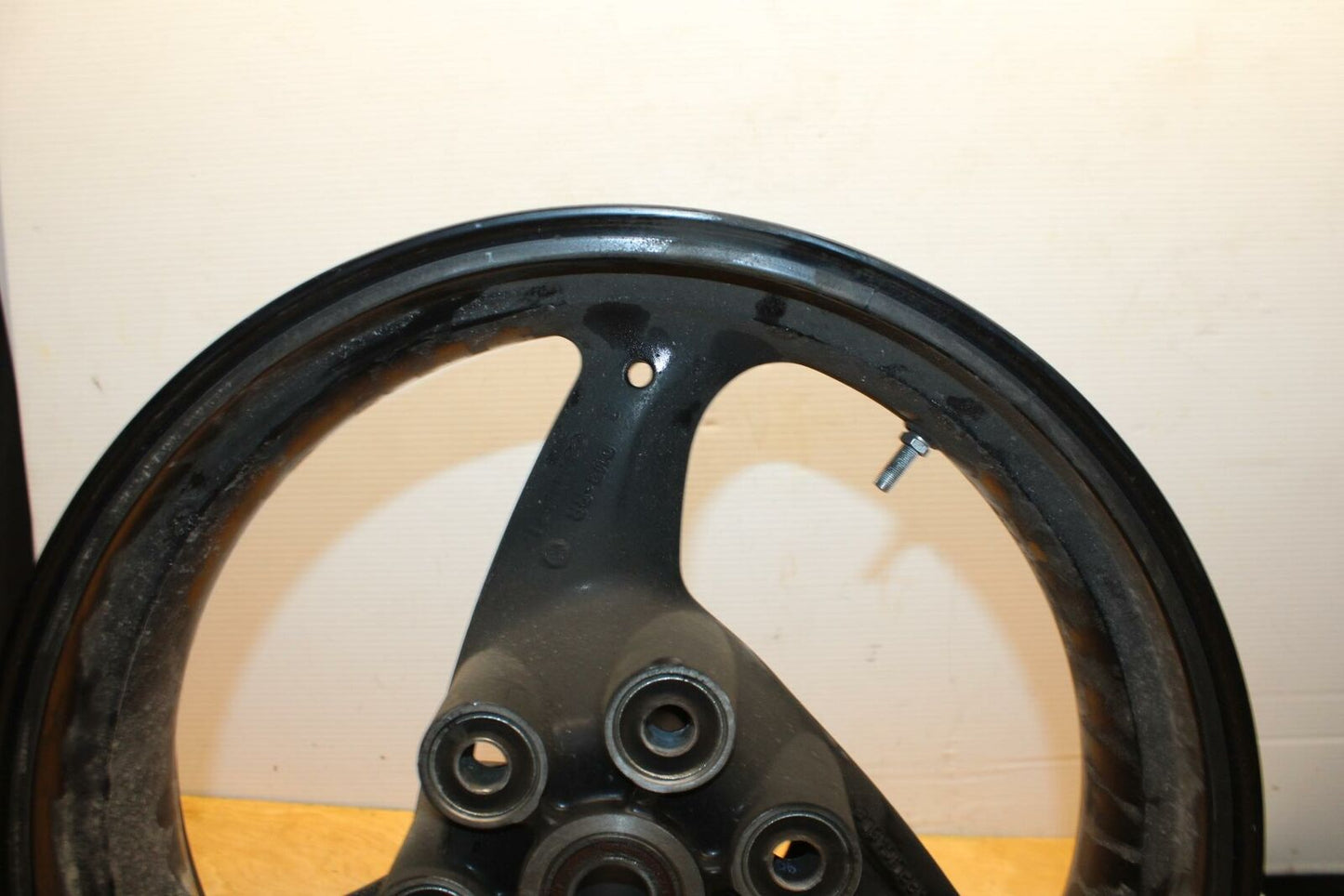 08-14 DUCATI MONSTER 696 REAR WHEEL BACK RIM BB324