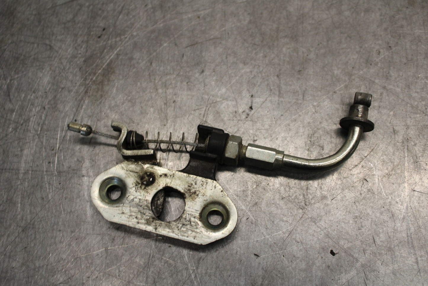 06-07 DUCATI MONSTER 695 REAR PASSENGER SEAT LATCH LOCK ASSEMBLY BB674