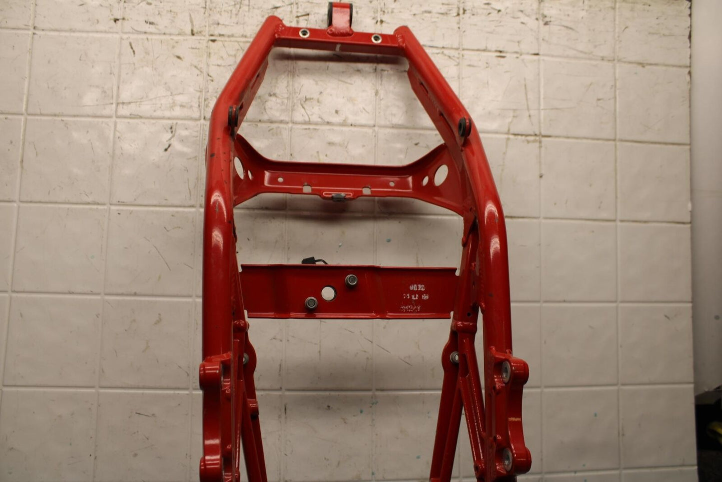 2012 Triumph Daytona 675R REAR BACK TAIL SUBFRAME SUB FRAME BB589