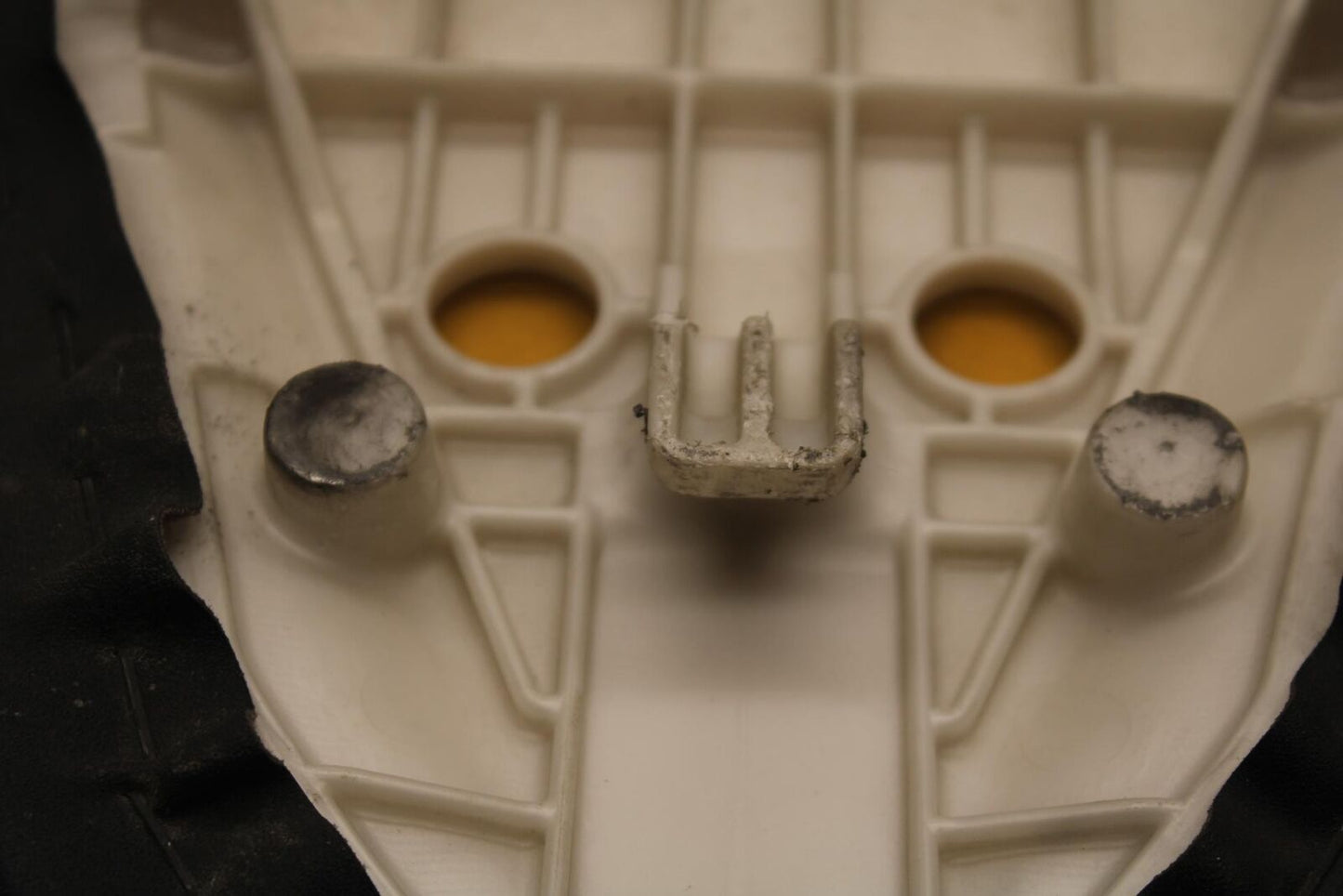 09-12 KAWASAKI NINJA ZX6R REAR BACK PASSENGER TANDEM SEAT SADDLE PILLION BB617