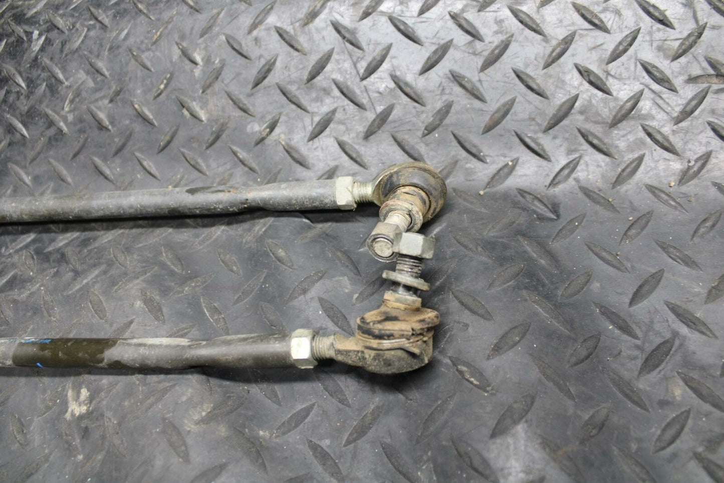 85-86 SUZUKI QUADRACER 250 STEERING TIE RODS ROD SET PAIR BB210