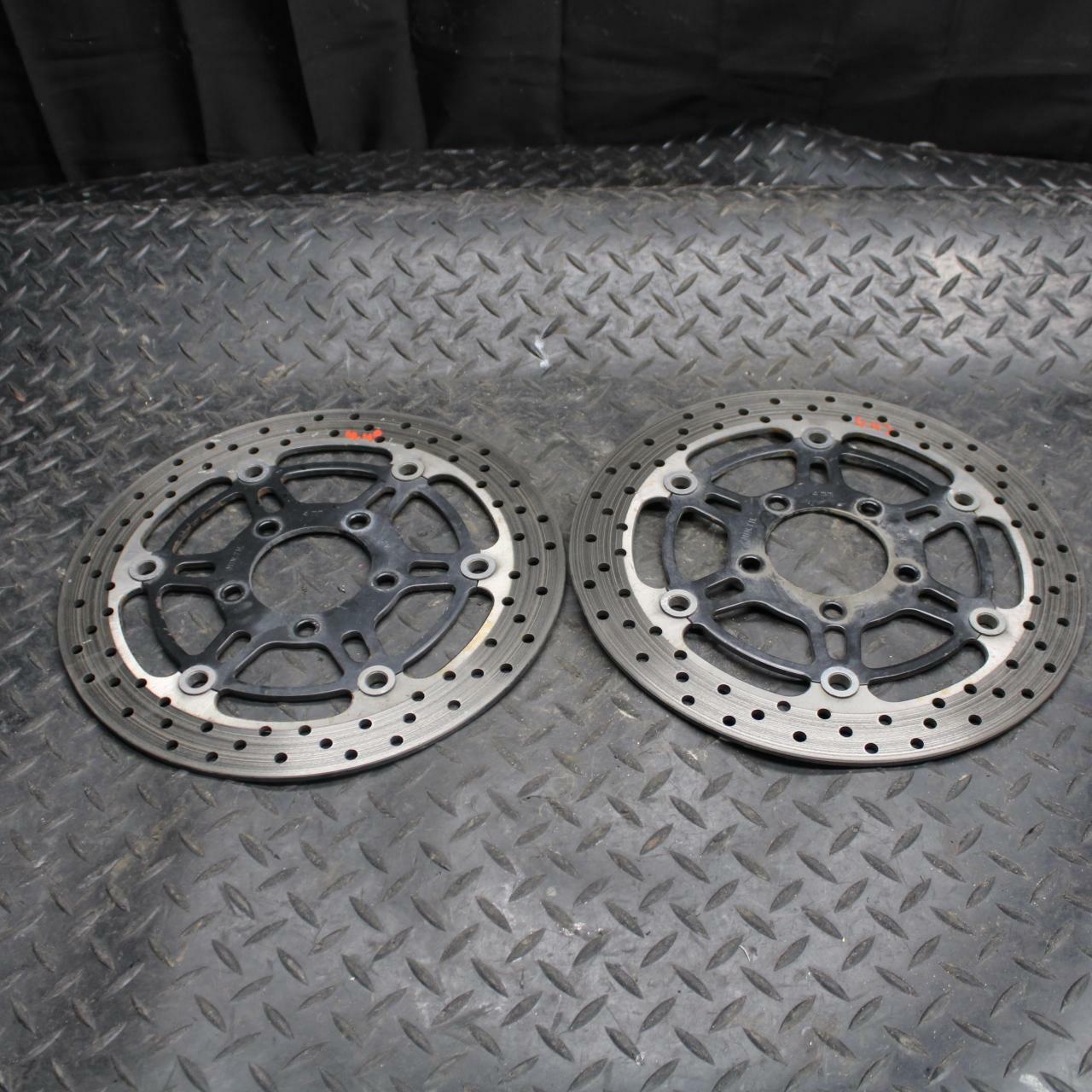 03 SUZUKI SV650S FRONT LEFT RIGHT BRAKE ROTORS DISCS BB219
