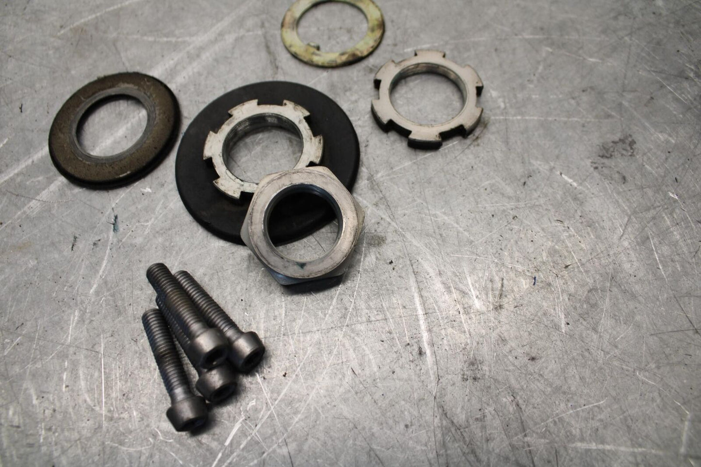 2006 Triumph Daytona 675 Triple CLAMP LOWER TRIPLE TREE STEM NUT BOLT BB434