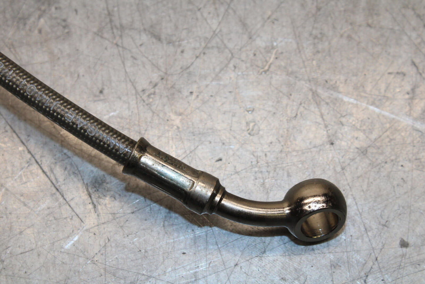 09-11 TRIUMPH DAYTONA 675 REAR BACK BRAKE HOSE FLUID LINE BB652