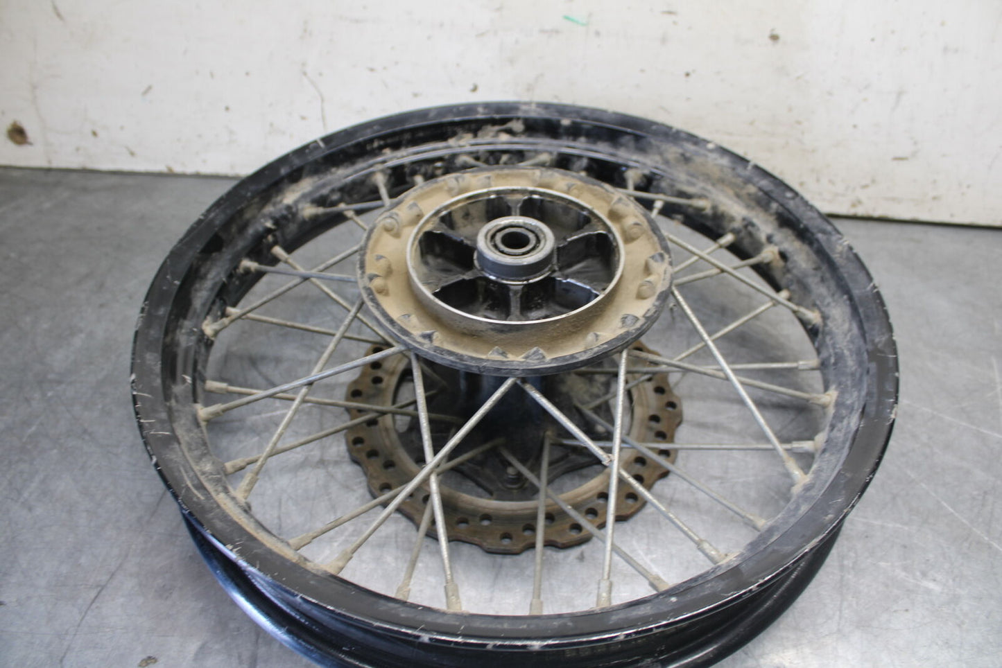 08-18 KAWASAKI KLR650 REAR WHEEL BACK RIM BB707