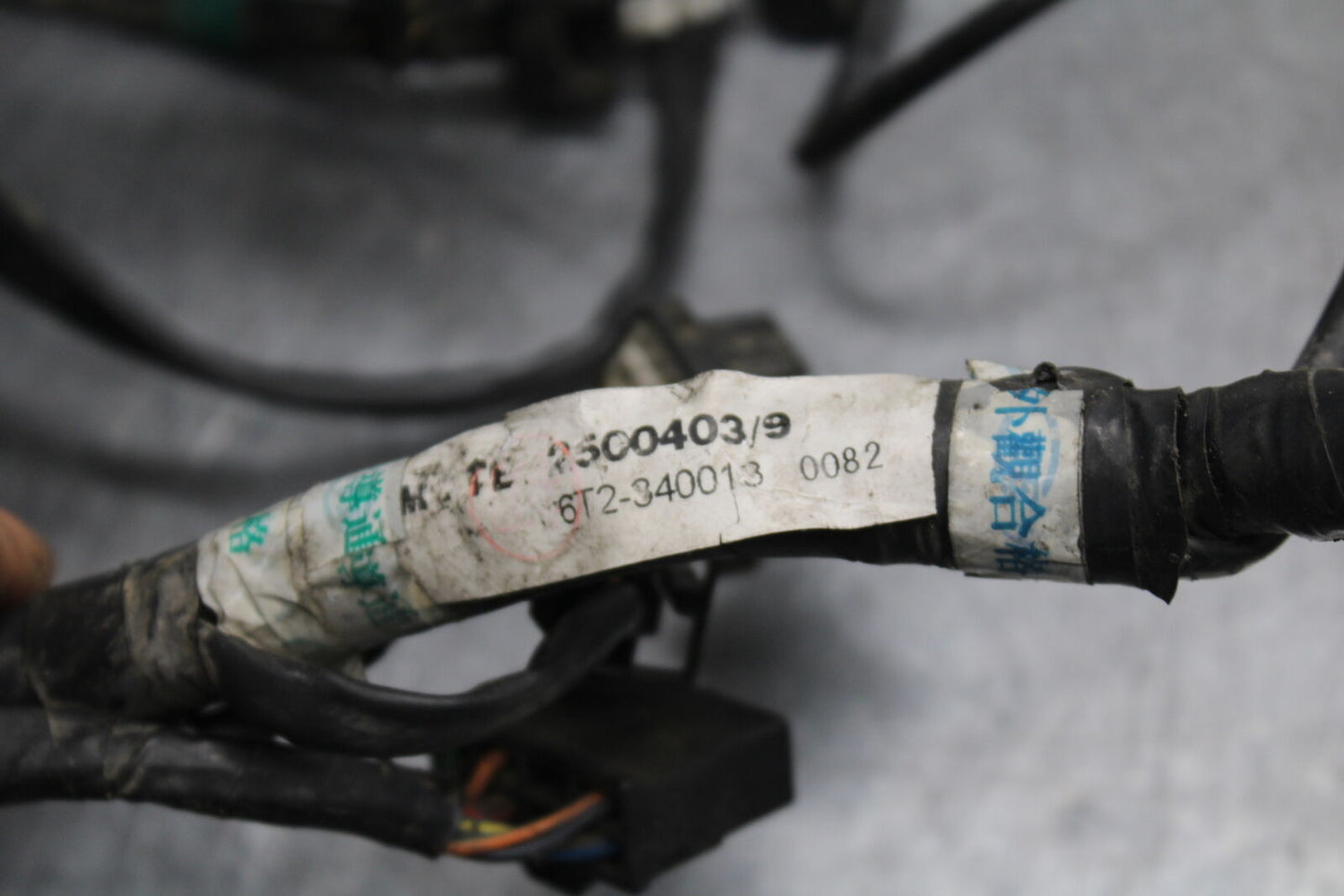 03-04 TRIUMPH DAYTONA 600 MAIN ENGINE WIRING HARNESS MOTOR WIRE LOOM BB745