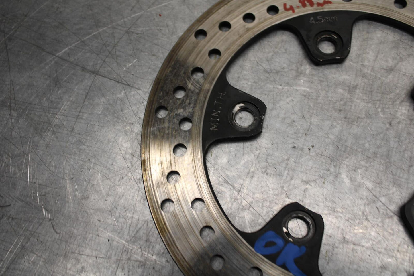 01 SUZUKI GSXR1000 REAR ROTOR BACK BRAKE DISC 69211-40F10 BB100