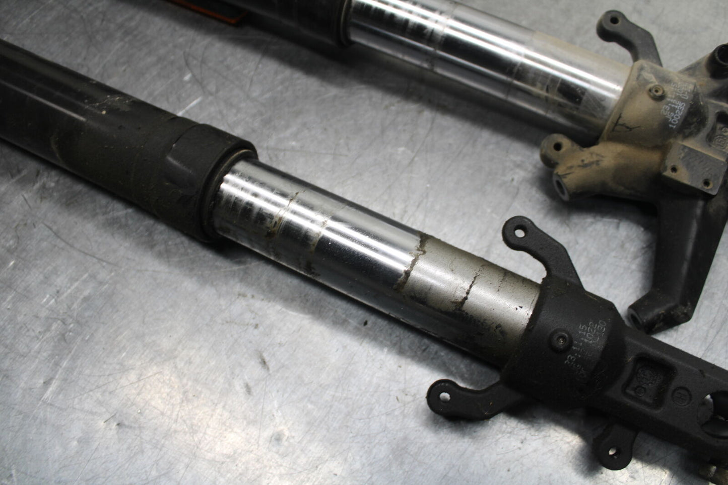 13-16 KTM 390 DUKE FRONT FORKS SHOCK SUSPENSION SET PAIR BB748