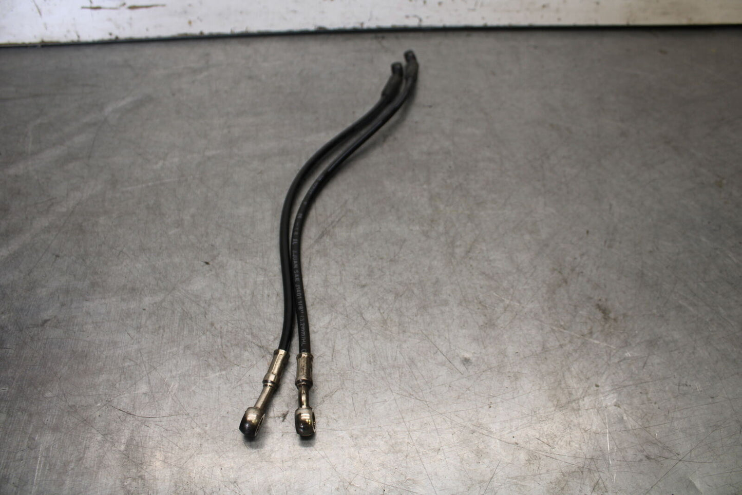 19-21 TRIUMPH SPEED TWIN 1200 FRONT BRAKE CALIPER HOSES LINES BB653
