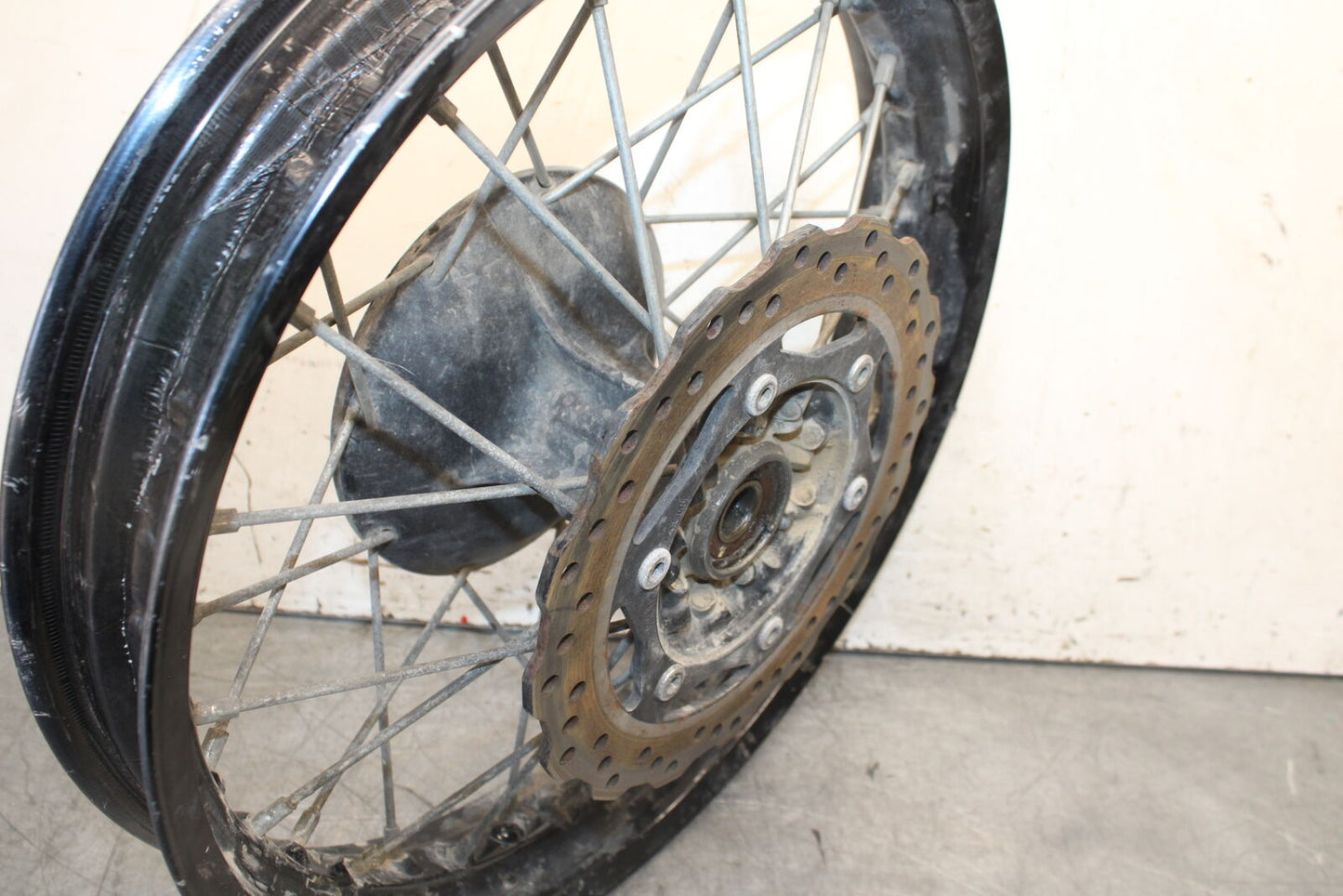 08-18 KAWASAKI KLR650 REAR WHEEL BACK RIM BB707