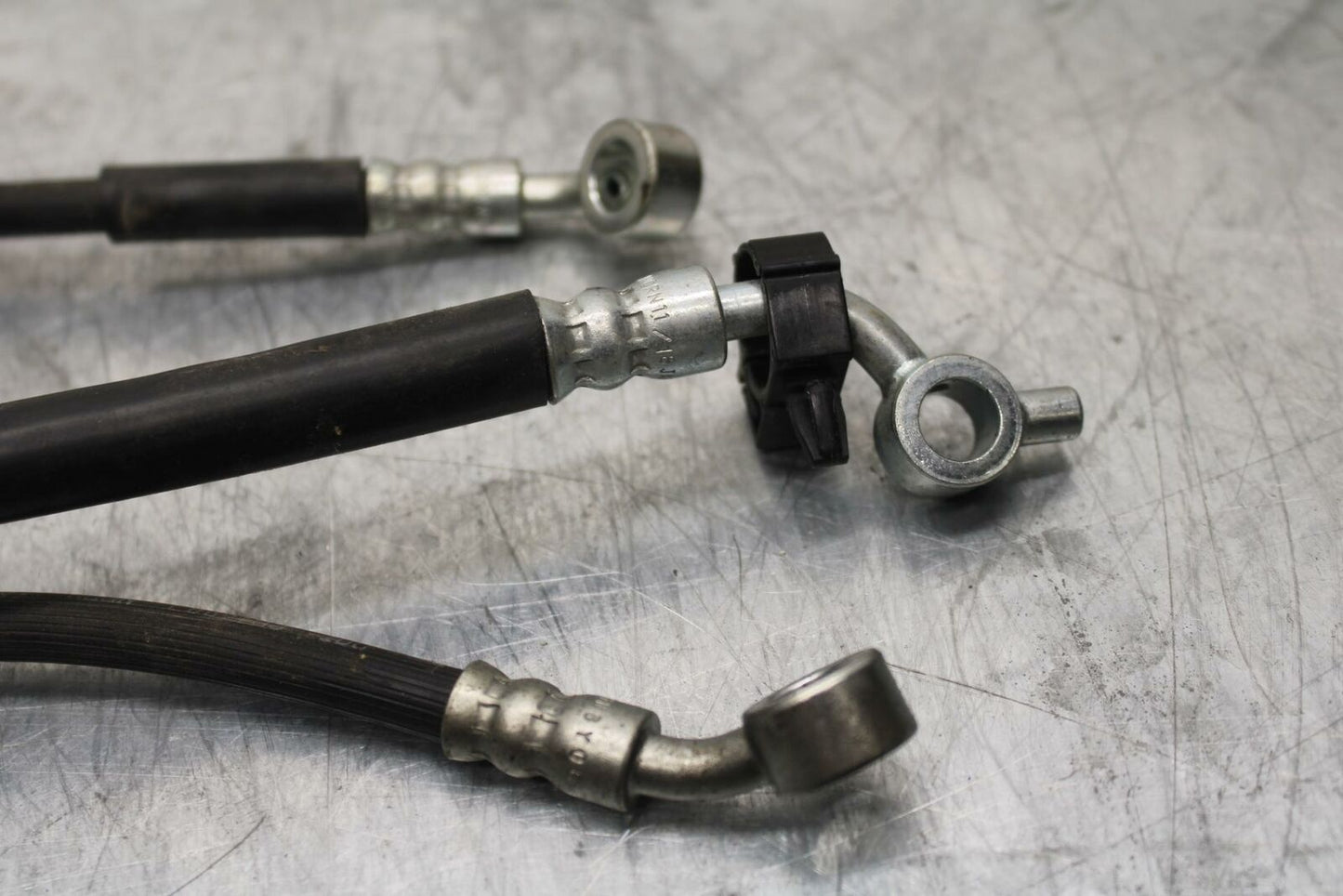 15-21 SUZUKI GSXR600 FRONT REAR BRAKE CALIPER HOSES LINES BB418