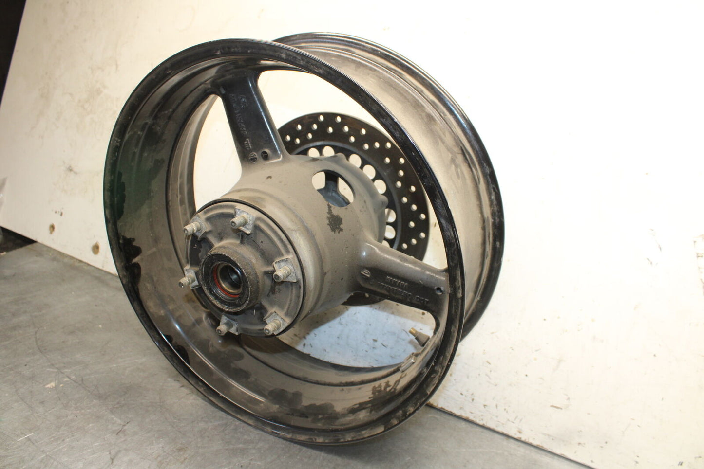 91-93 YAMAHA FZR1000 REAR WHEEL BACK RIM BB28