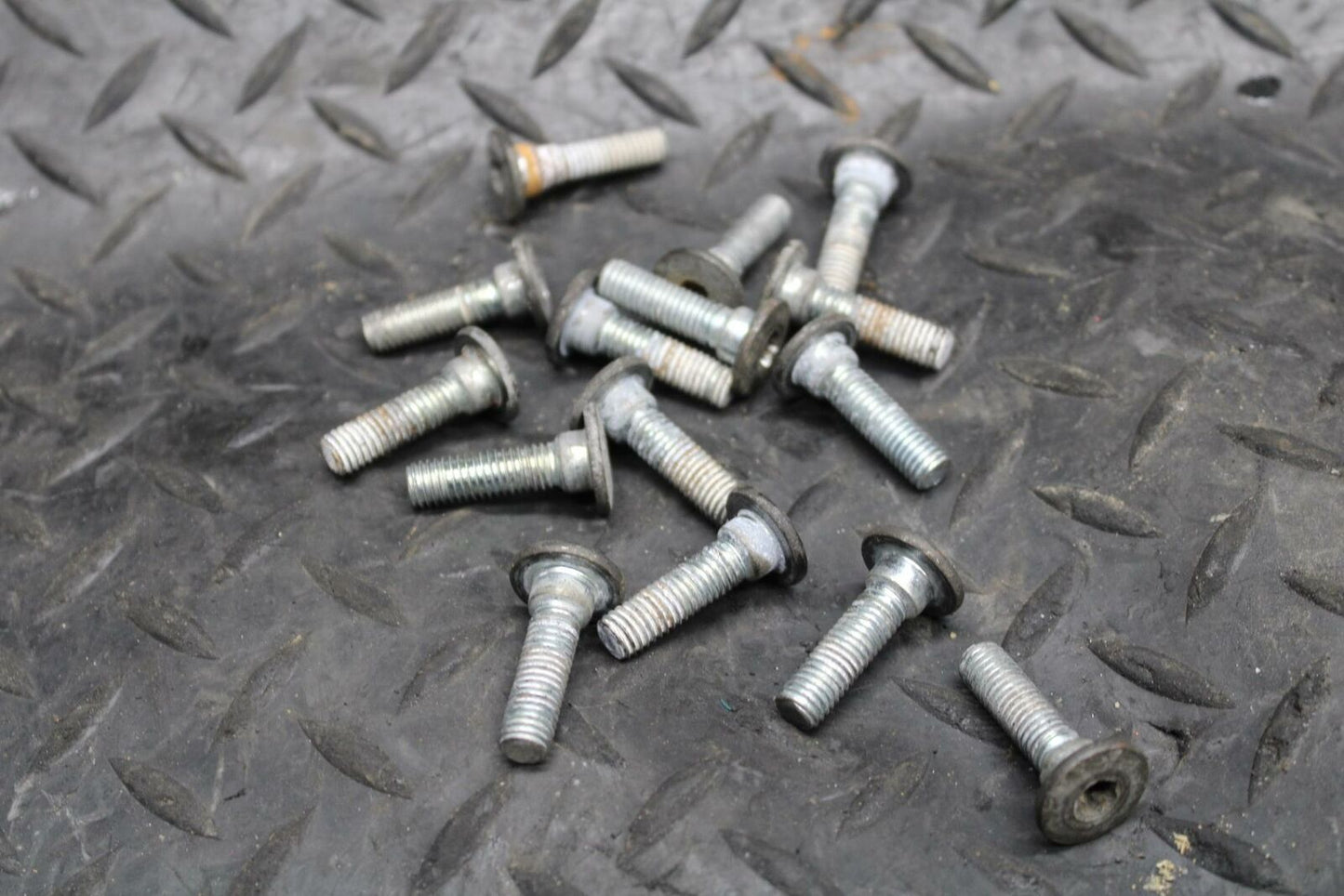 93 KAWASAKI NINJA ZX750L FRONT BRAKE ROTOR BOLTS DISC SCREW REAR BB195