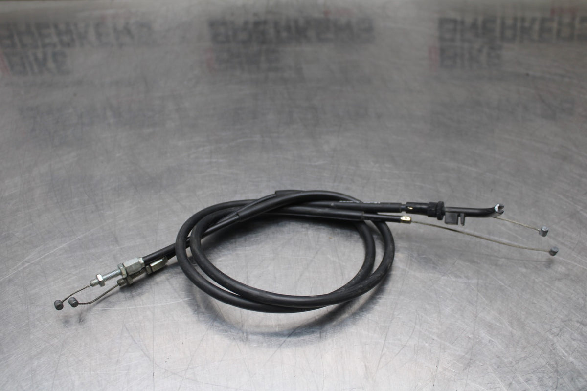 08-12 KAWASAKI NINJA 250R EX250J THROTTLE CABLES LINES BB784