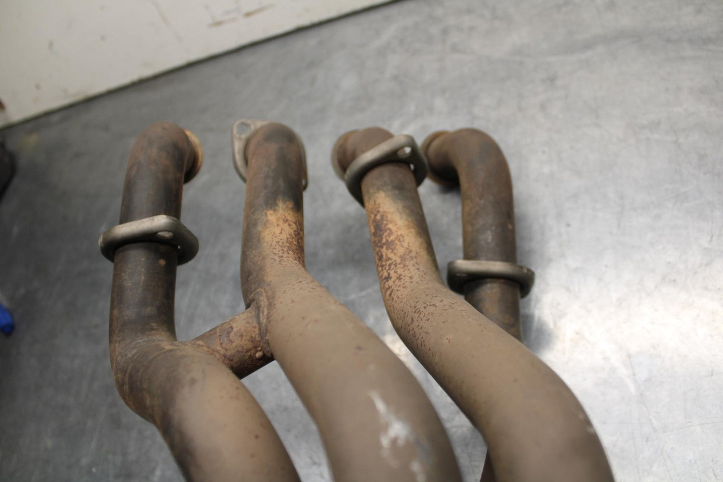 09-12 KAWASAKI NINJA ZX6R ZX600R EXHAUST HEADER PIPES MANIFOLD 39178-0148 BB617