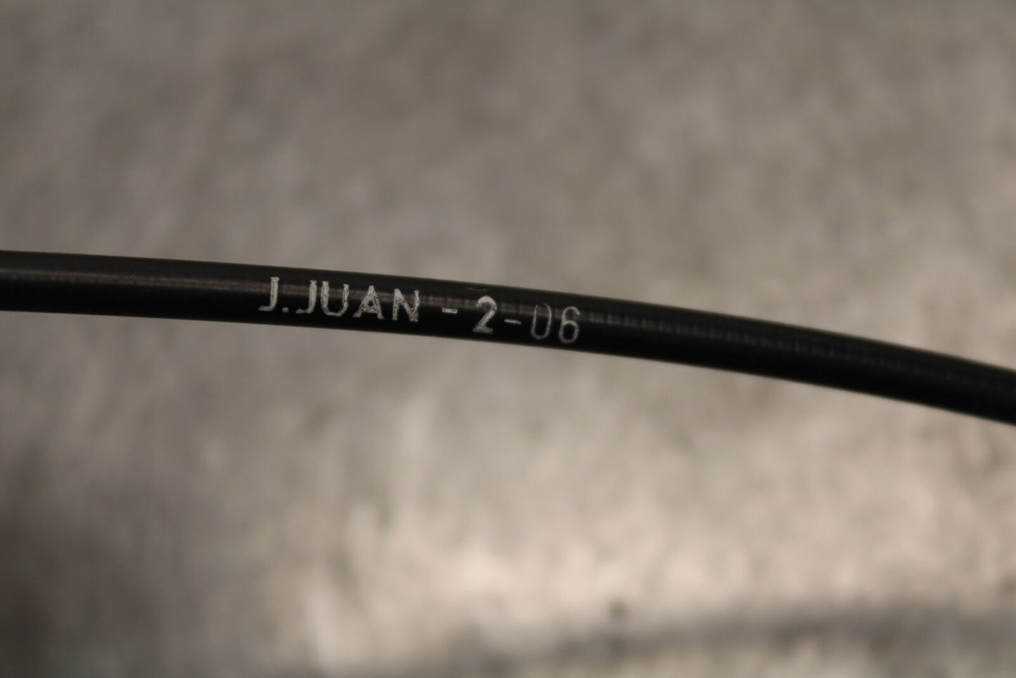 06-07 DUCATI MONSTER 695 THROTTLE CABLES LINES BB674