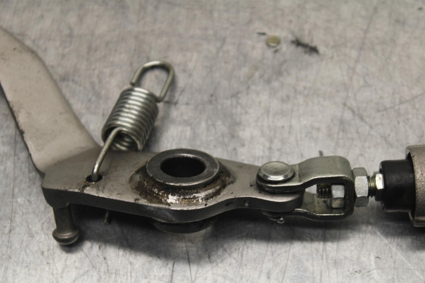 12-17 KAWASAKI ER-6N Z650 REAR BACK BRAKE MASTER CYLINDER W RESERVOIR BB607