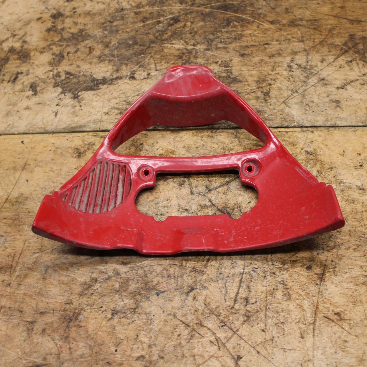 04-07 DUCATI ST3 FRONT LOWER INNER EXHAUST V FAIRING COWL GUARD BB347