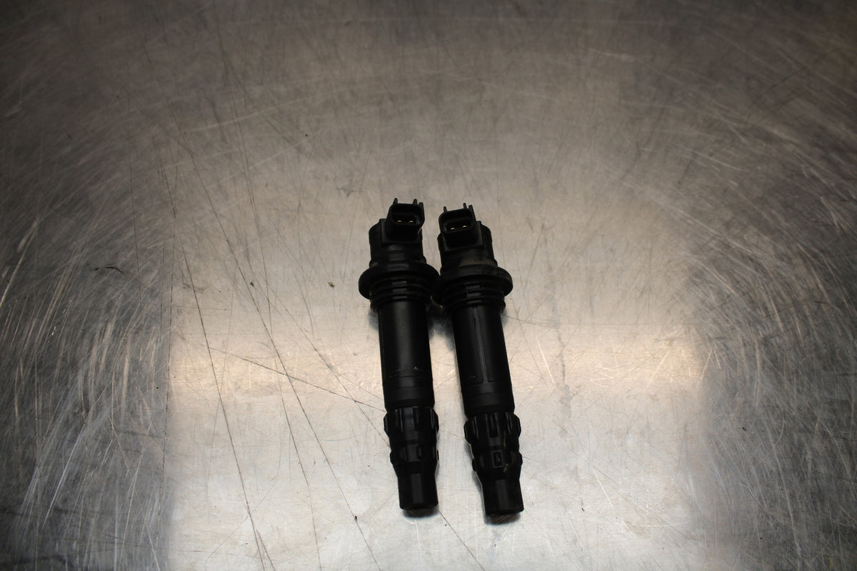 14-17 YAMAHA FZ07 IGNITION COILS COIL SPARK PLUG CAPS BB162