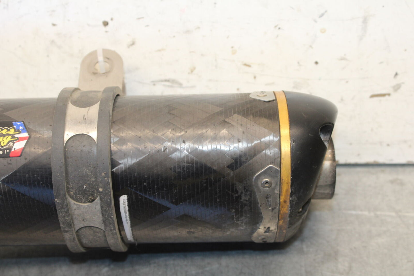 07-08 TRIUMPH DAYTONA 675 TWO BROTHERS EXHAUST PIPE SLIP ON CAN SILENCER BB685