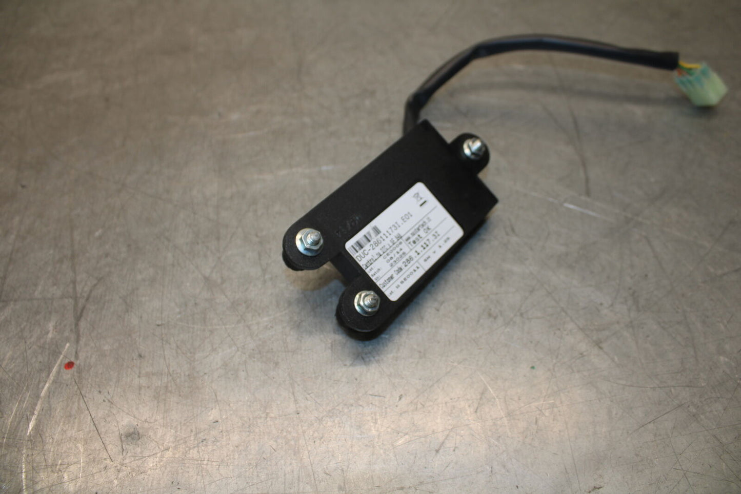 12-13 DUCATI STREETFIGHTER 848 CONTROLLER DIAGNOSTIC CODE UNIT BB705