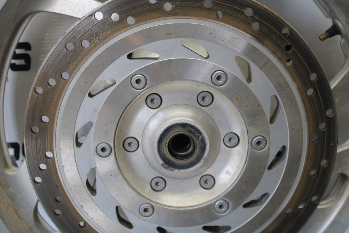 03-08 HONDA VTX1300C FRONT WHEEL FRONT RIM & ROTOR BB868